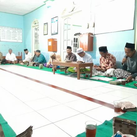 RAPAT PERSIAPAN MUJAHADAH DAN PEMBENTUKAN PANITIA MAULID NABI MUHAMMAD SAW 1446 H